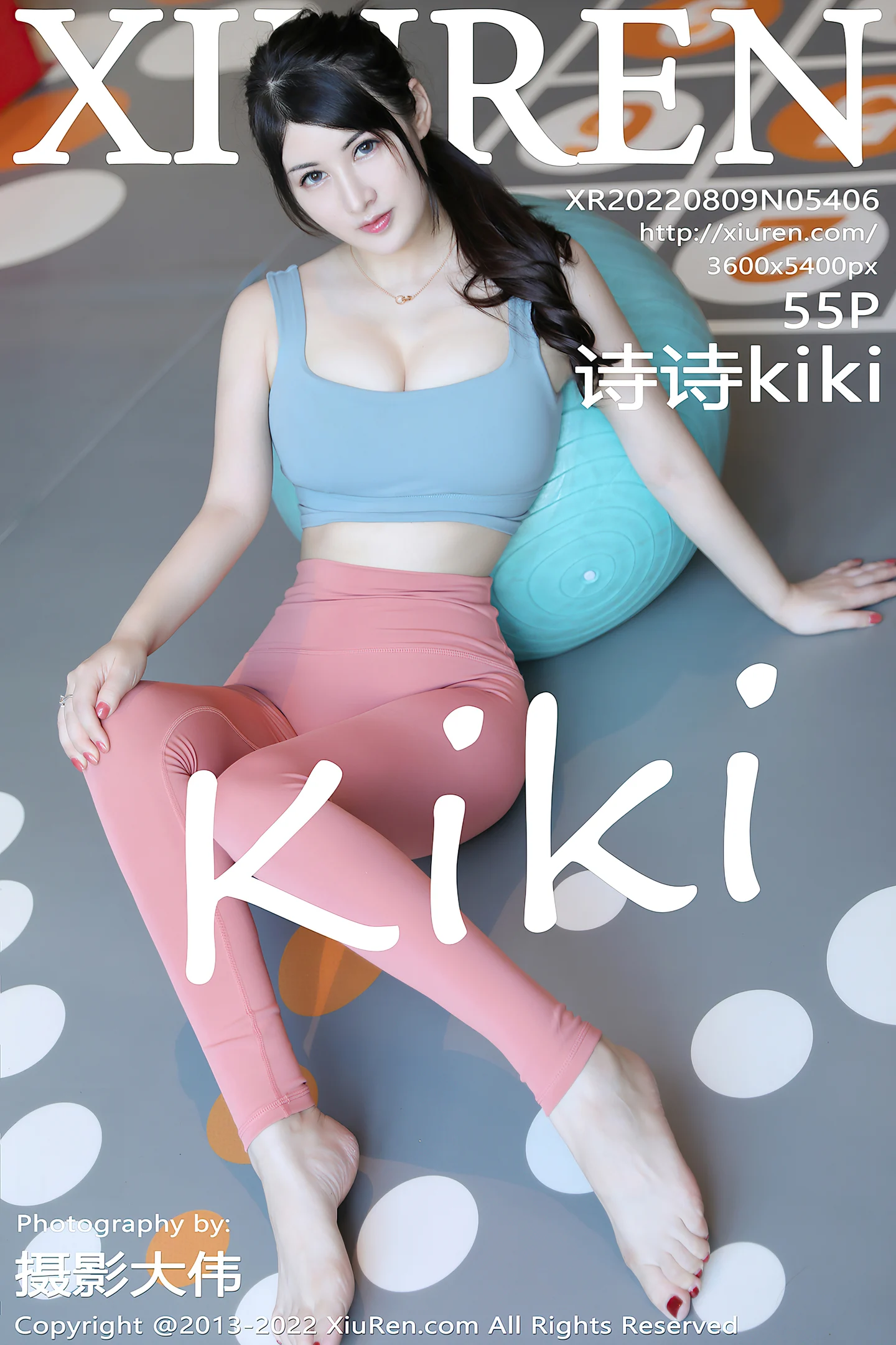 [XiuRen秀人网]No.5406_模特诗诗kiki健身房场景性感紧身运动服秀惹火身材诱惑写真55P-秀人网 - XiuRen.Space